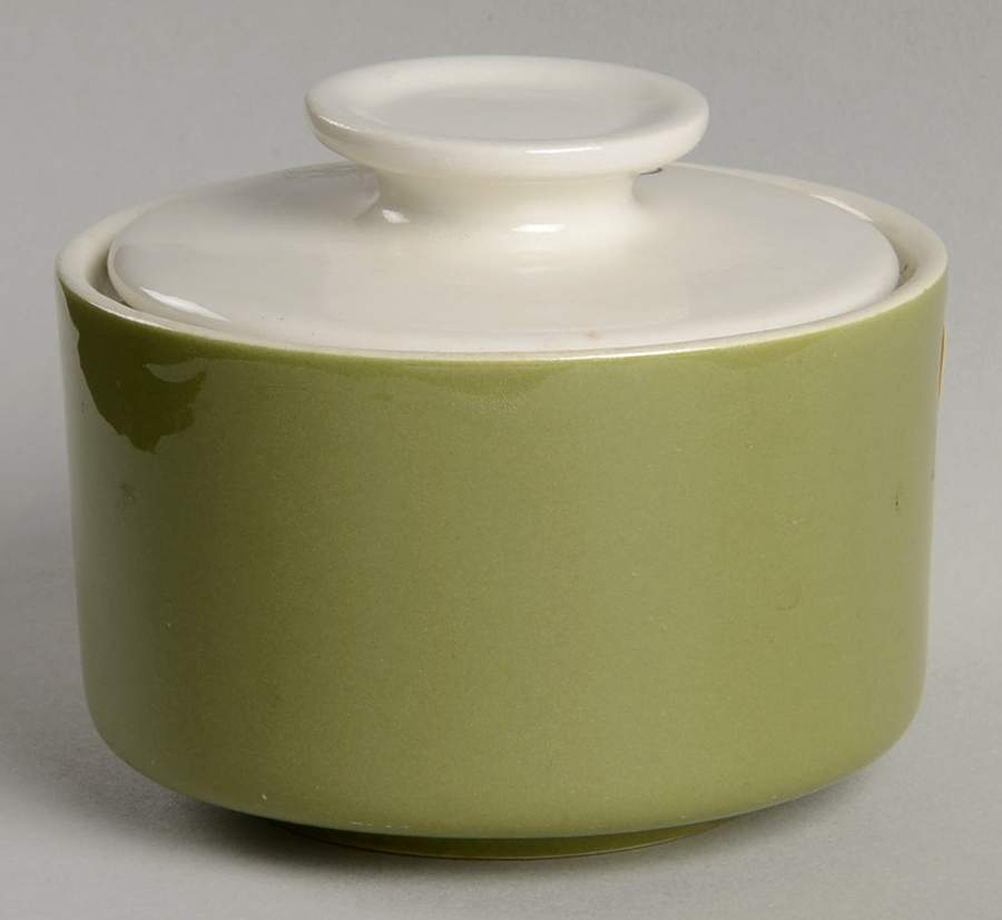 Clear Day Sugar Bowl & Lid by Royal (USA)-1