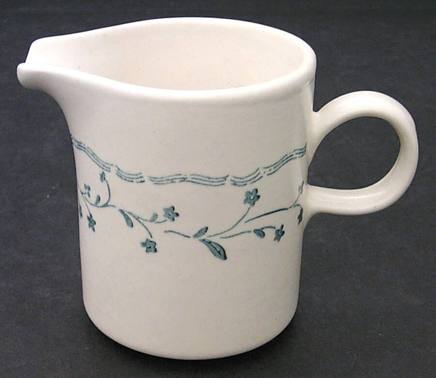 Country Charm Blue Creamer by Royal (USA)-1