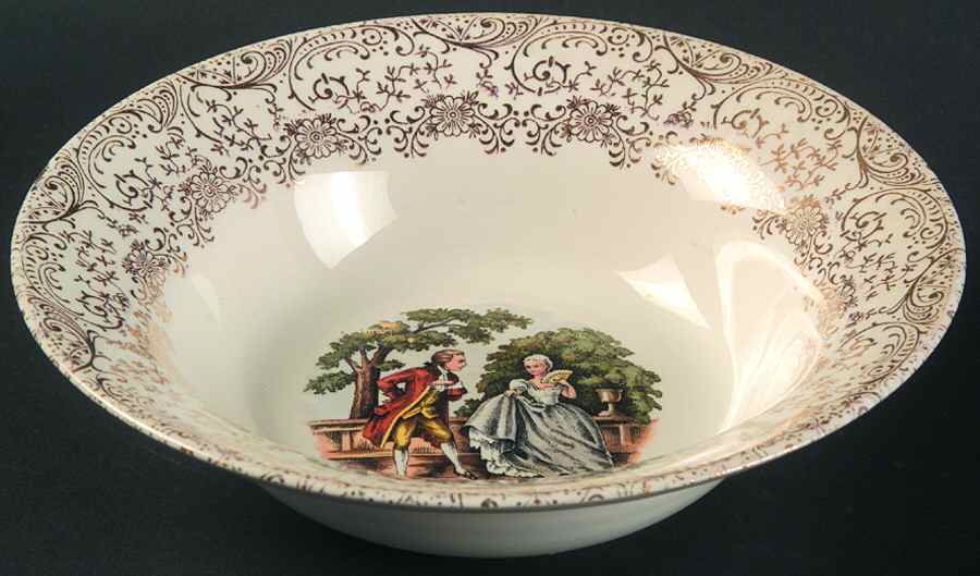 Colonial Gold Coupe Cereal Bowl by Royal (USA)-1