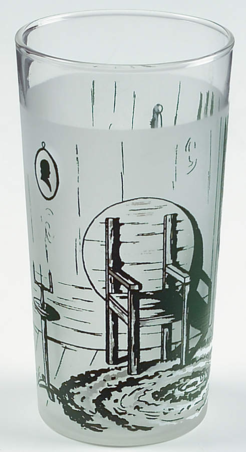 Colonial Homestead Green 12 Oz Glassware Tumbler by Royal (USA)-1