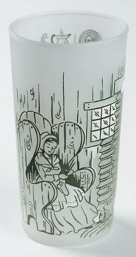 Colonial Homestead Green 12 Oz Glassware Tumbler by Royal (USA)-1