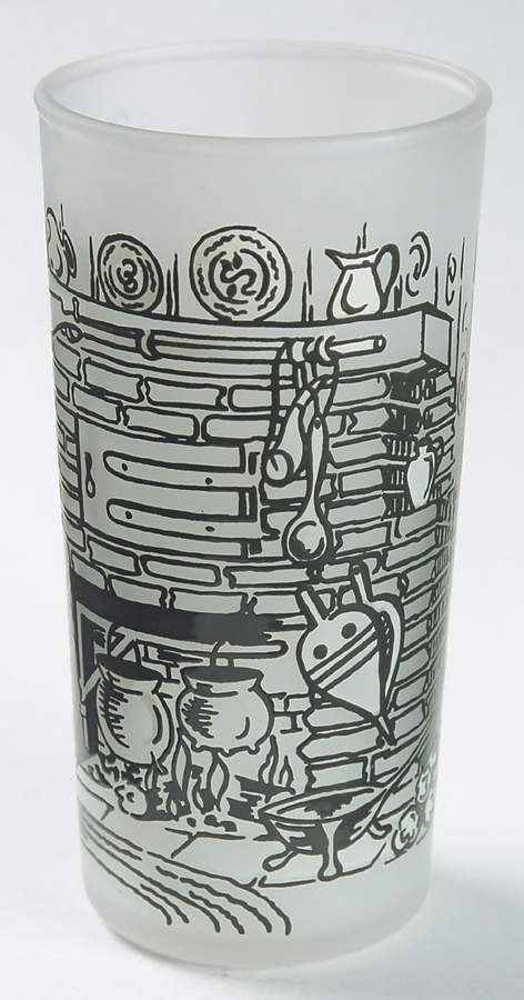 Colonial Homestead Green 12 Oz Glassware Tumbler by Royal (USA)-1