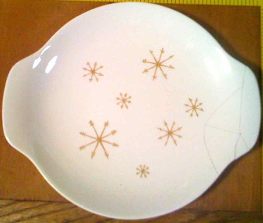 Crystal Handled Cake Plate by Royal (USA)-1
