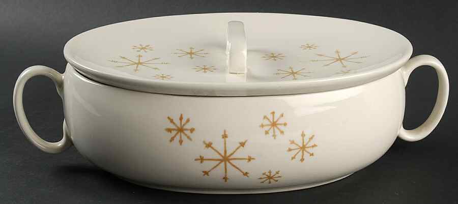 Crystal Oval Covered Vegetable by Royal (USA)-1