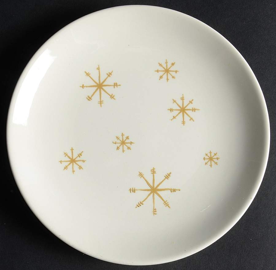 Crystal Bread & Butter Plate by Royal (USA)-1