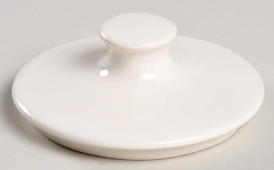 Currier and Ives Blue Lid for Sugar Bowl by Royal (USA)-1