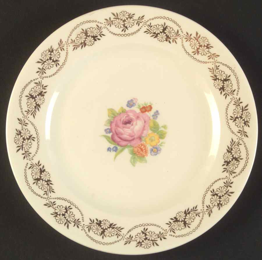 Daisy Ann Bread & Butter Plate by Royal (USA)-1