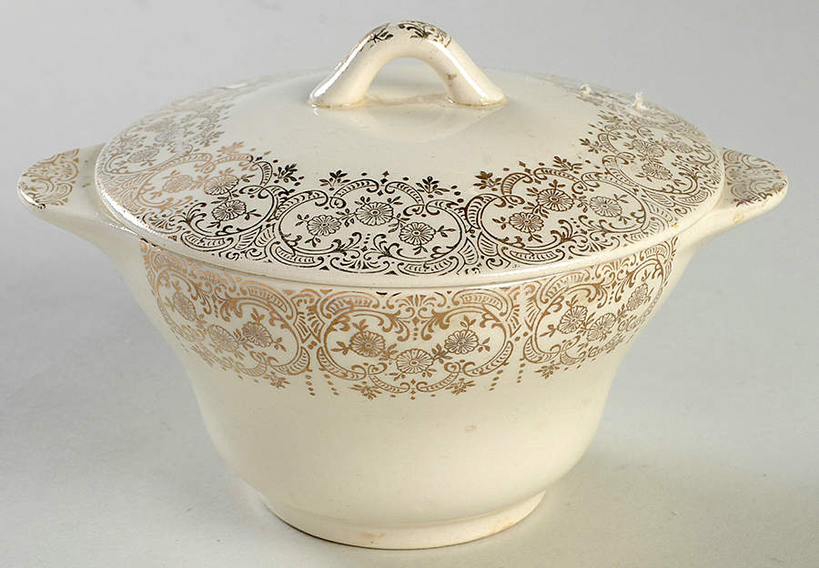 Delmar Sugar Bowl & Lid by Royal (USA)-1
