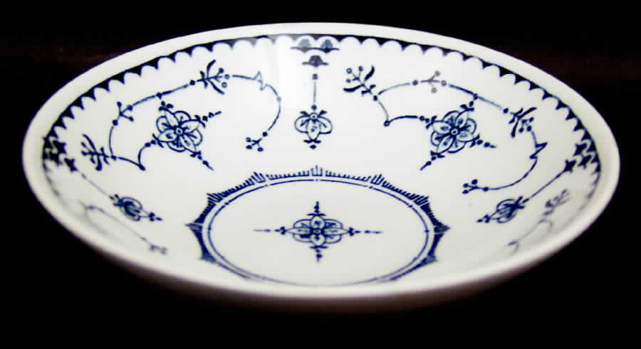 Delft Modern Blue Fruit/Dessert (Sauce) Bowl by Royal (USA)-1