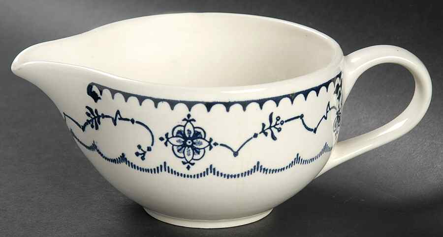Delft Modern Blue Creamer by Royal (USA)-1