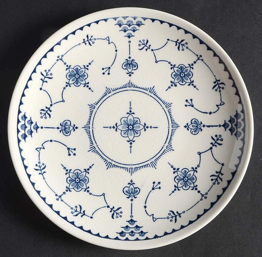 Delft Modern Blue Bread & Butter Plate by Royal (USA)-1