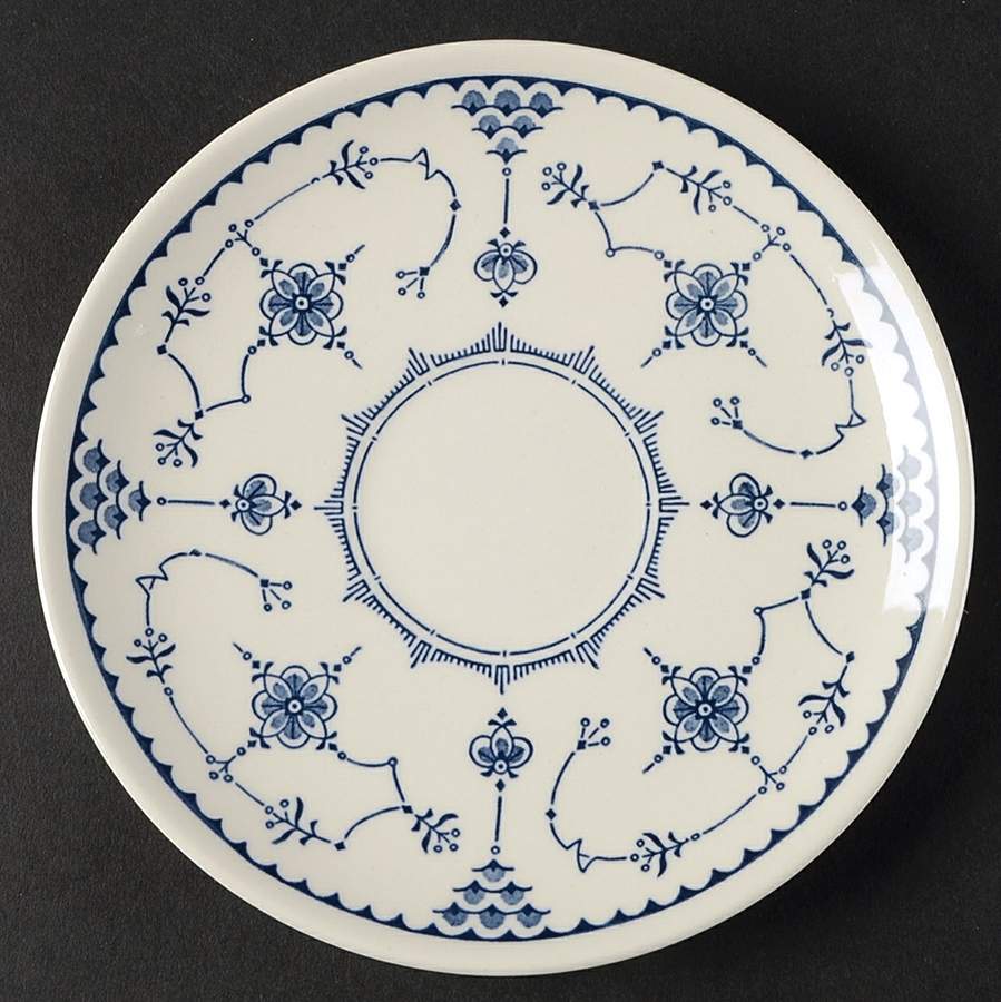 Delft Modern Blue Saucer for Cream Soup Bowl by Royal (USA)-1