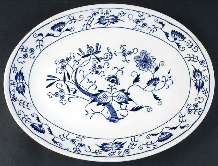 Doorn 13" Oval Serving Platter by Royal (USA)-1