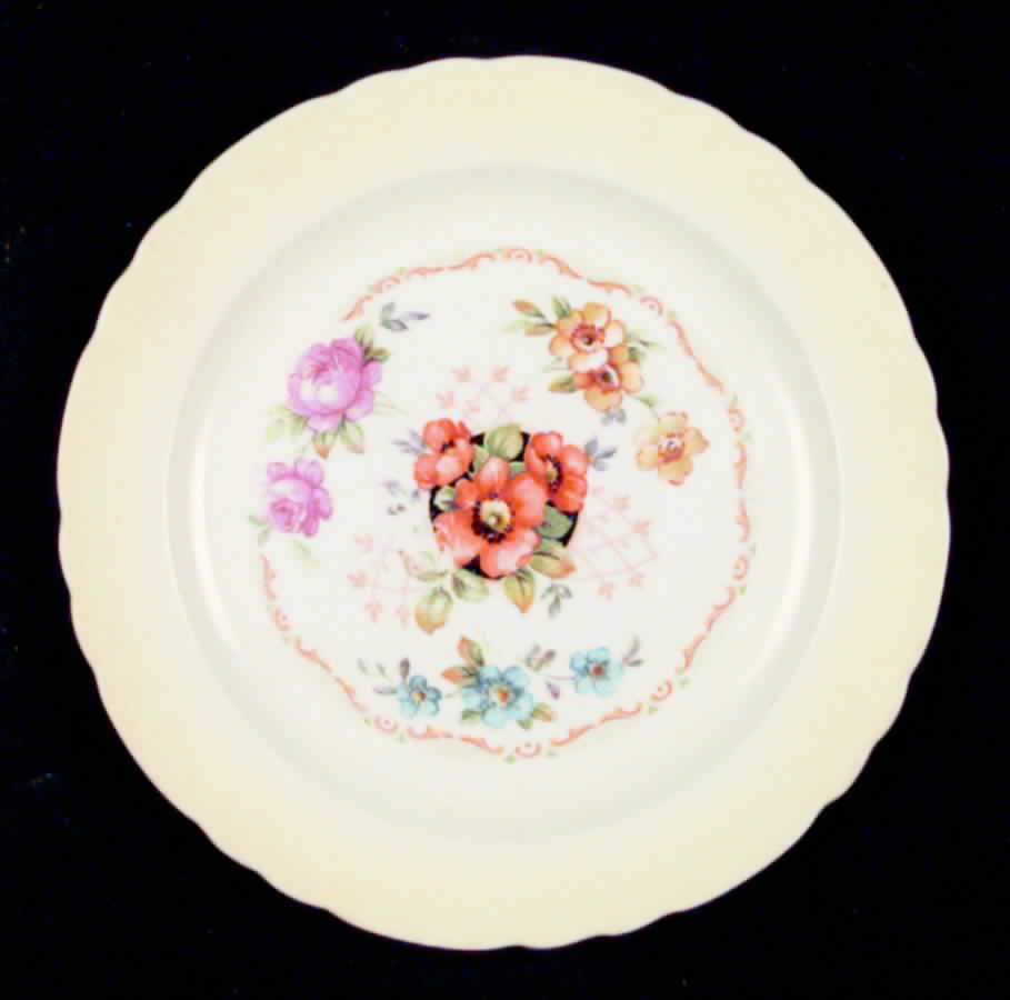 Dresden Chintz Bread & Butter Plate by Royal (USA)-1
