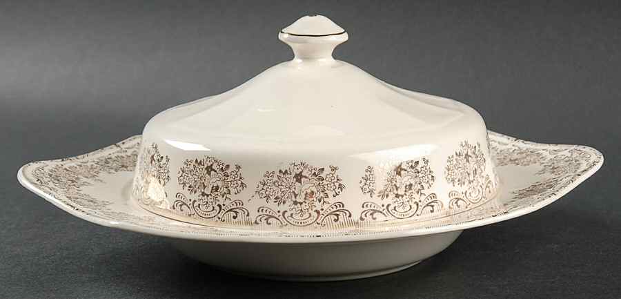 Duane Round Covered Butter by Royal (USA)-1