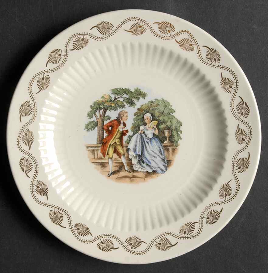 Early American Bread & Butter Plate by Royal (USA)-1