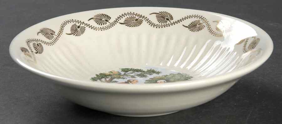 Early American Fruit/Dessert (Sauce) Bowl by Royal (USA)-1