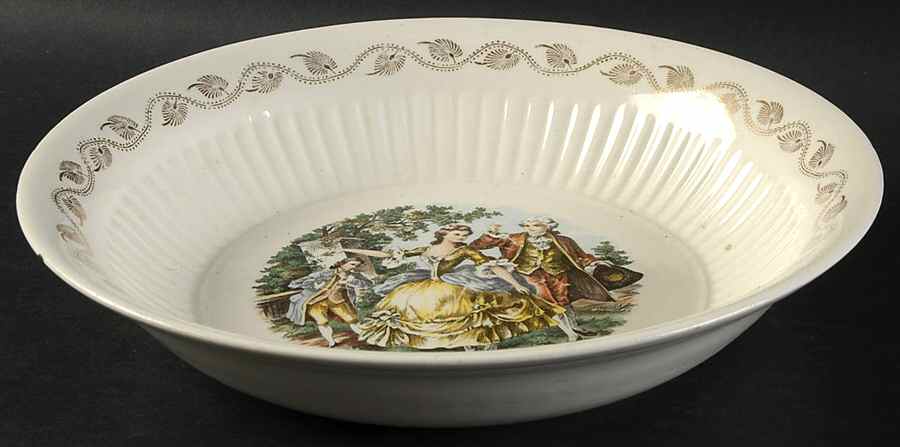 Early American 9" Round Vegetable Bowl by Royal (USA)-1