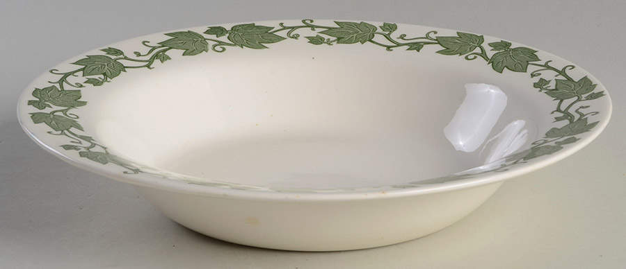 English Ivy (Rim) Large Rim Soup Bowl by Royal (USA)-1