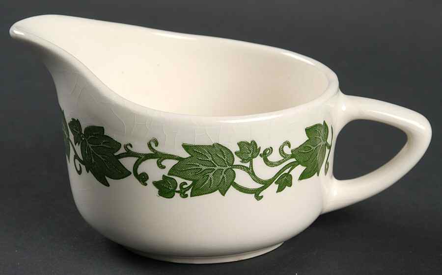 English Ivy (Rim) Creamer by Royal (USA)-1