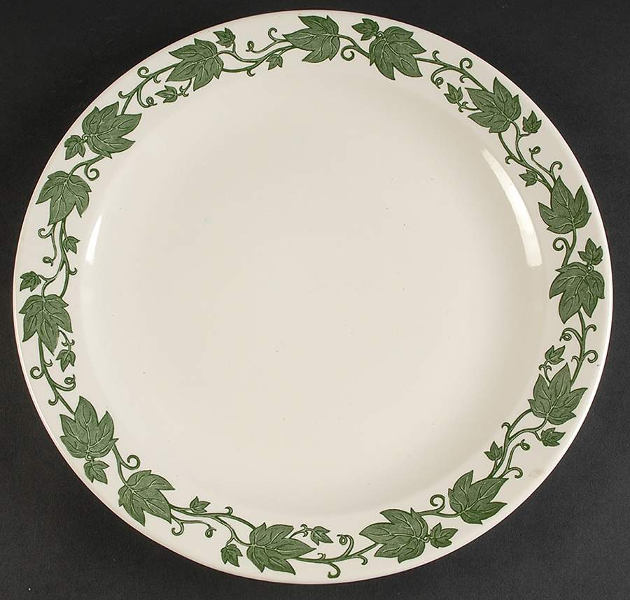 English Ivy (Rim) 12" Chop Plate (Round Platter) by Royal (USA)-1