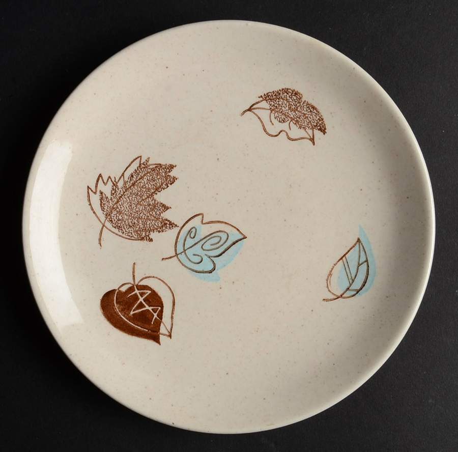 Falling Leaves Bread & Butter Plate by Royal (USA)-1