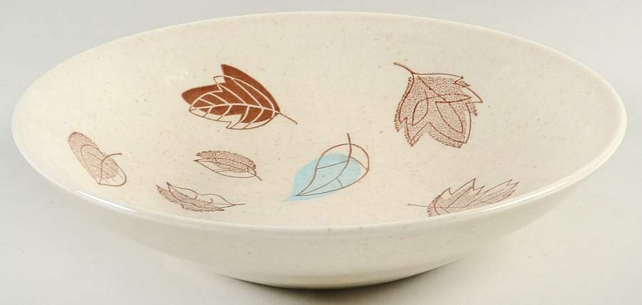 Falling Leaves 8" Round Vegetable Bowl by Royal (USA)-1