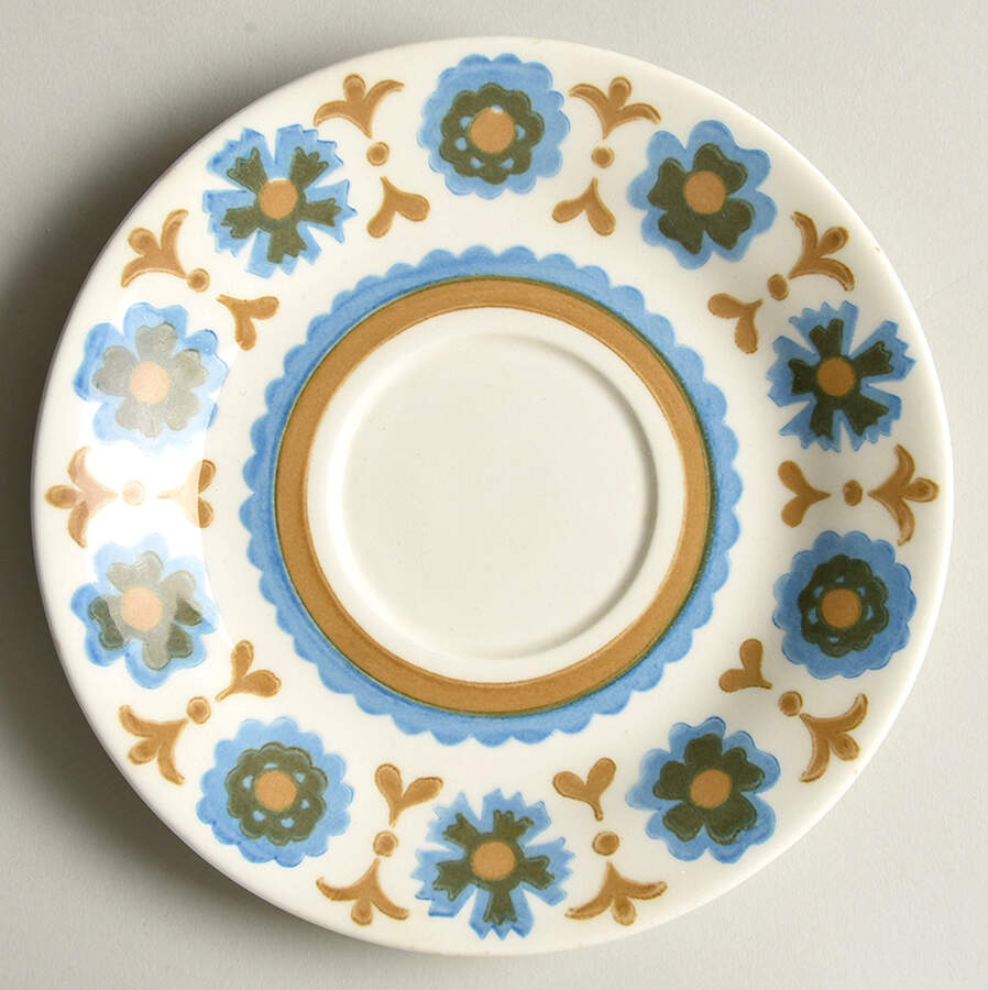 Flower Dance Saucer by Royal (USA)-1