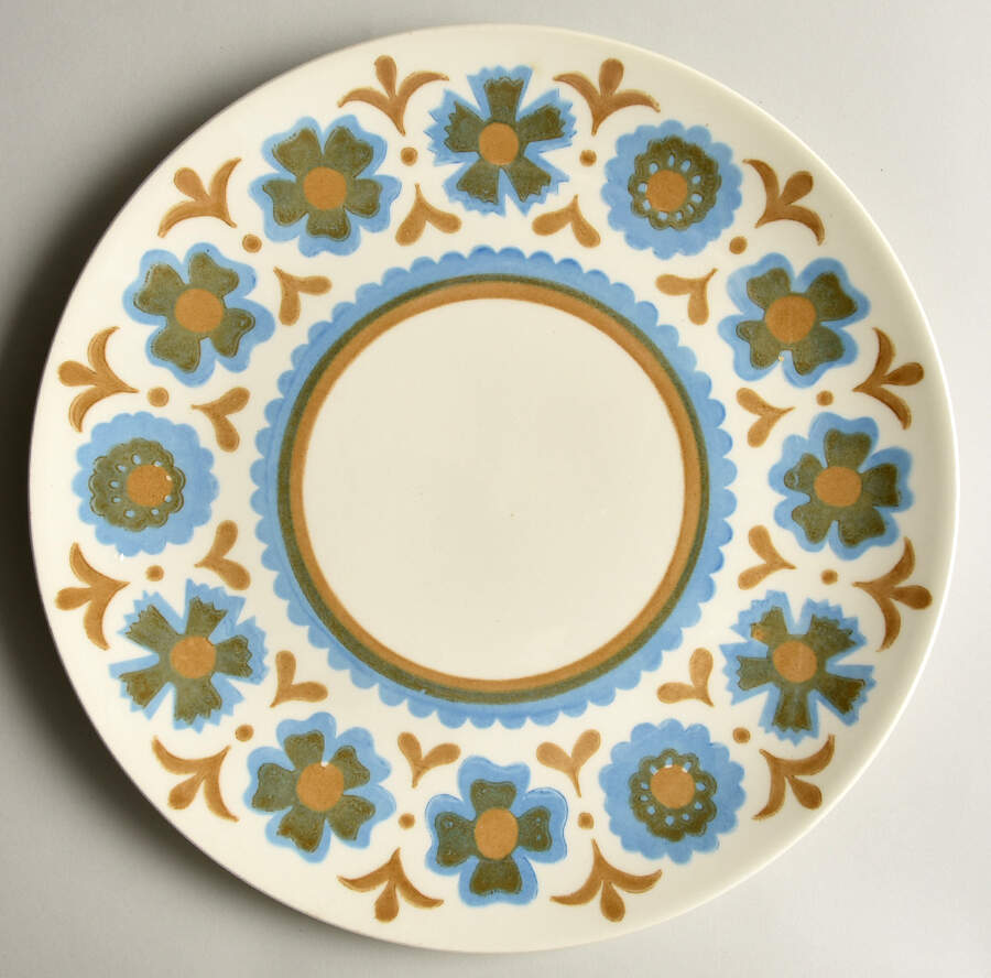 Flower Dance 11" Chop Plate (Round Platter) by Royal (USA)-1