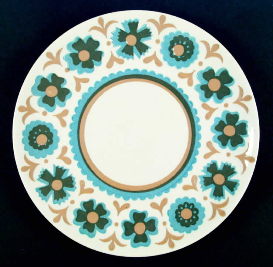 Flower Dance Dinner Plate by Royal (USA)-1