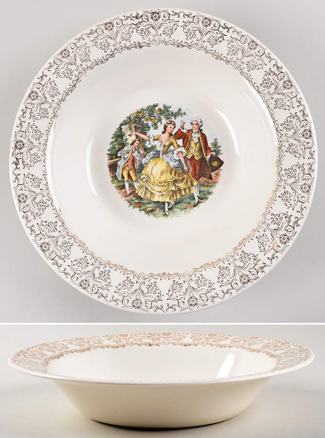French Garden 10" Round Vegetable Bowl by Royal (USA)-1