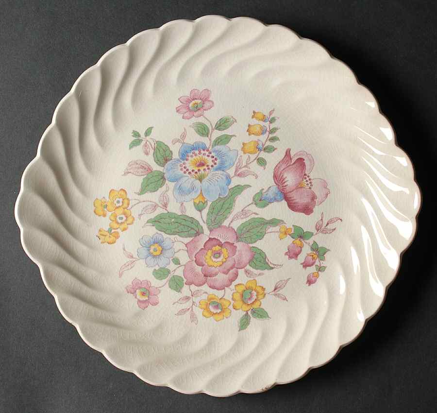 Gilda Handled Cake Plate by Royal (USA)-1