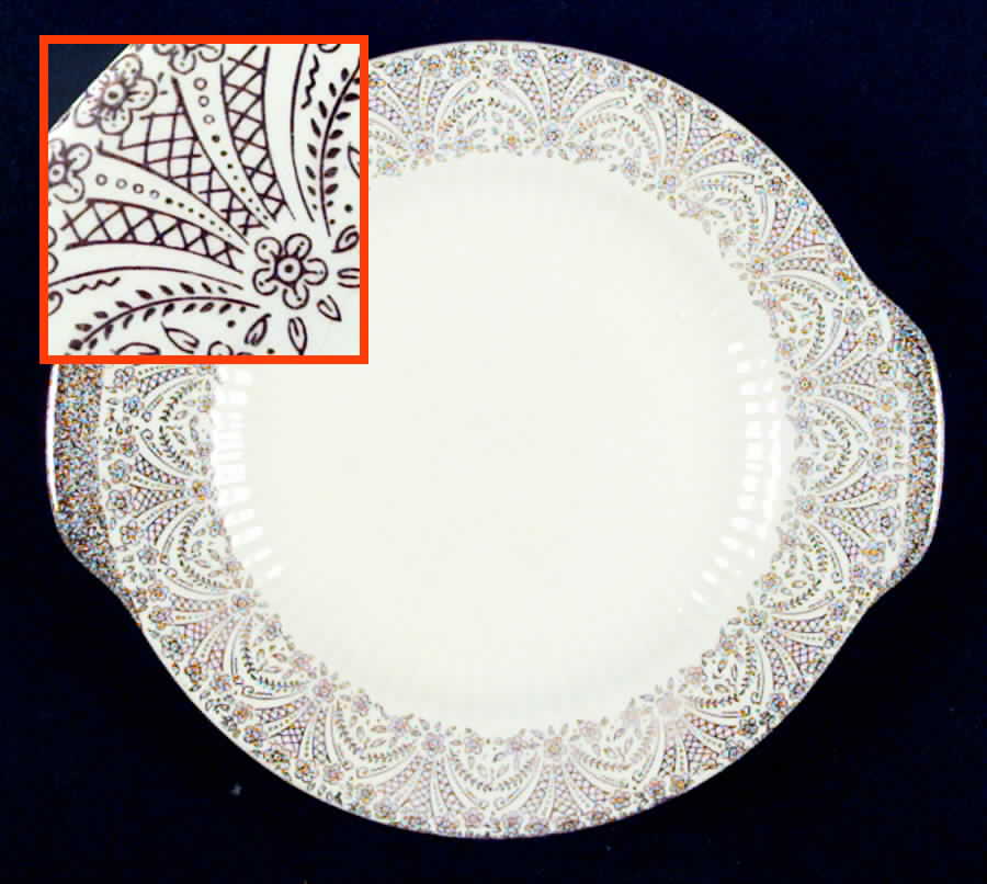 Golden Age Underplate for Gravy Boat by Royal (USA)-1