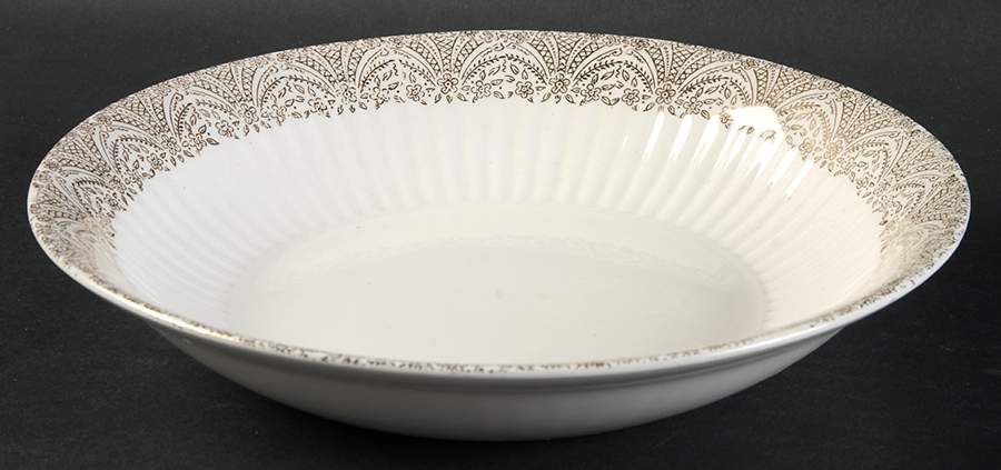 Golden Age Coupe Soup Bowl by Royal (USA)-1