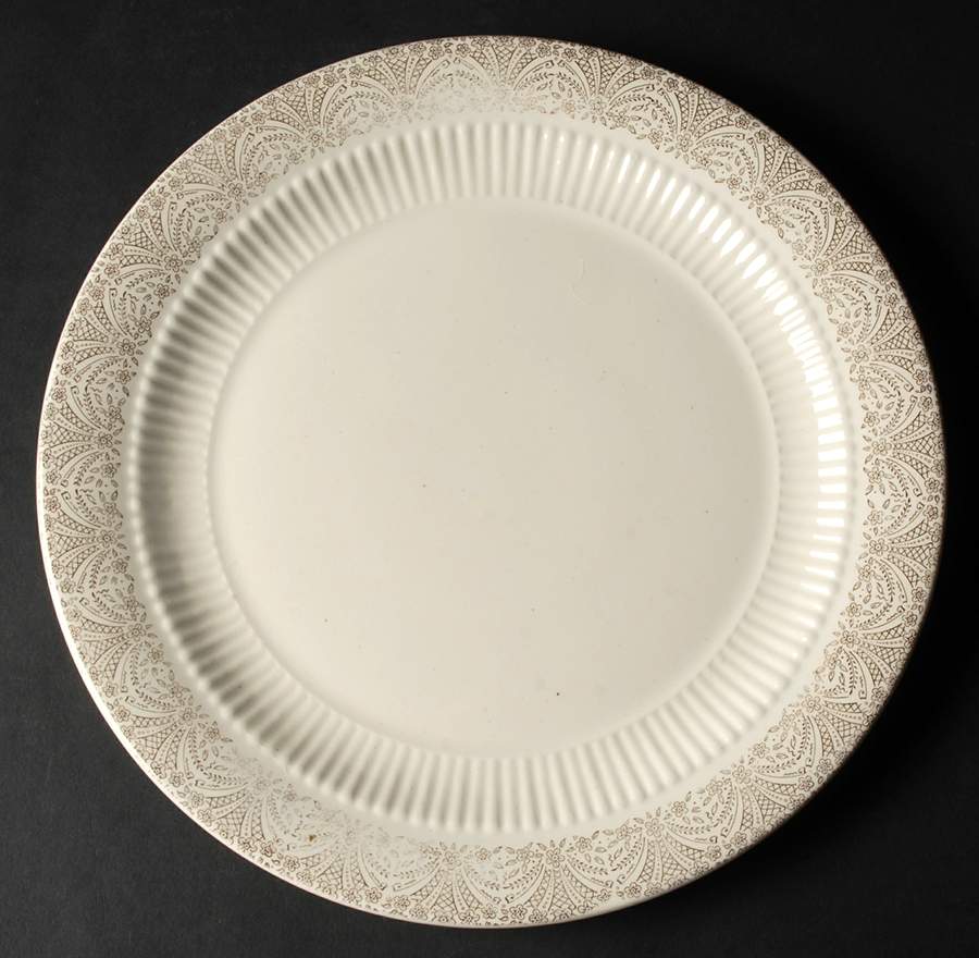 Golden Age 12" Chop Plate (Round Platter) by Royal (USA)-1