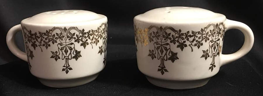 Gold Krest Salt & Pepper Set by Royal (USA)-1