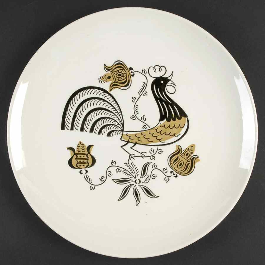 Good Morning 12" Chop Plate (Round Platter) by Royal (USA)-1
