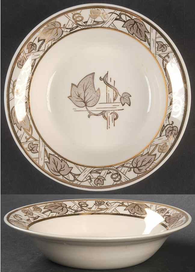 Golden Trellis Fruit/Dessert (Sauce) Bowl by Royal (USA)-1