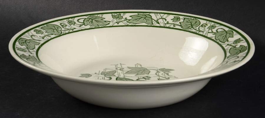 Green Trellis 9" Round Vegetable Bowl by Royal (USA)-1