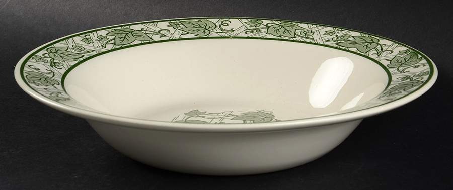 Green Trellis 10" Round Vegetable Bowl by Royal (USA)-1