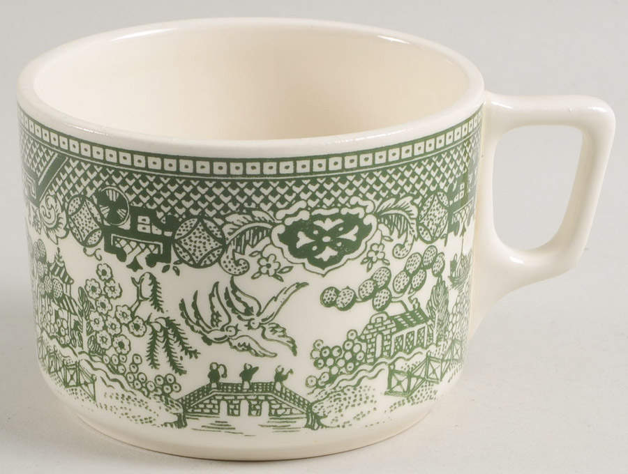 Green Willow Mug by Royal (USA)-1