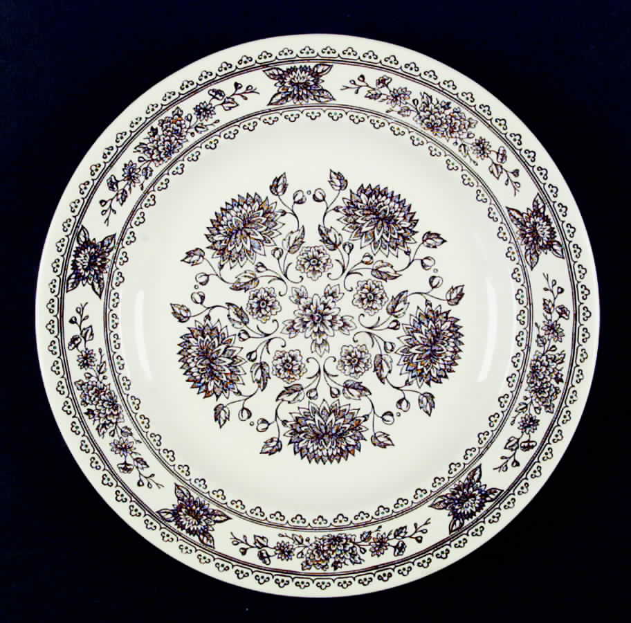 Hampshire Brown Dinner Plate by Royal (USA)-1