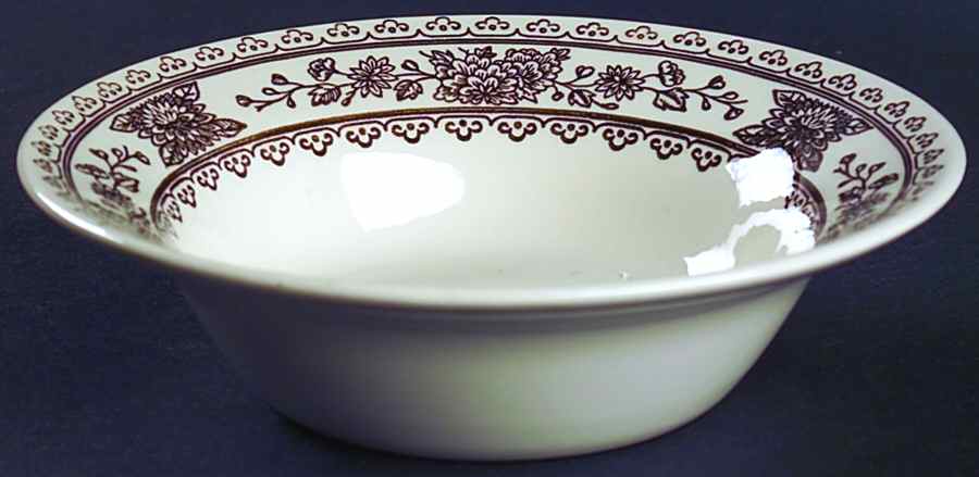 Hampshire Brown Coupe Cereal Bowl by Royal (USA)-1