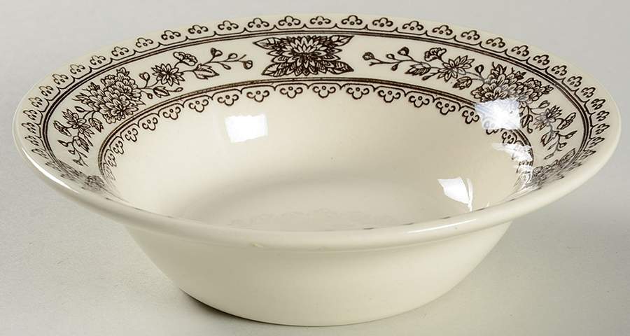 Hampshire Brown Coupe Cereal Bowl by Royal (USA)-1