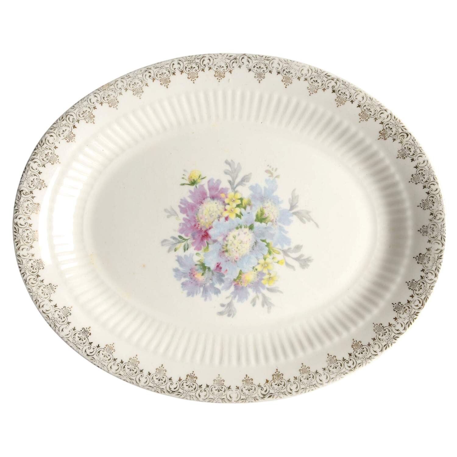 Heritage 11" Oval Serving Platter by Royal (USA)-1
