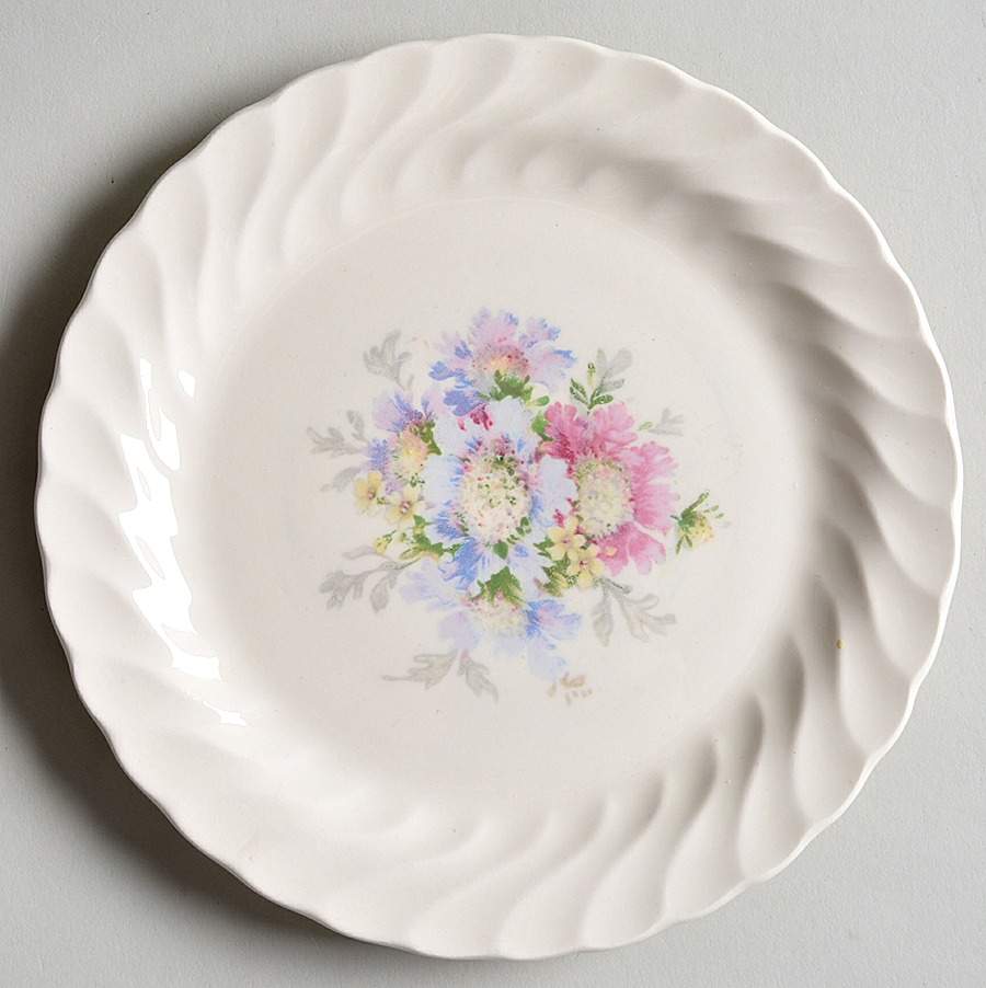 Honey Lee (No Trim) Bread & Butter Plate by Royal (USA)-1