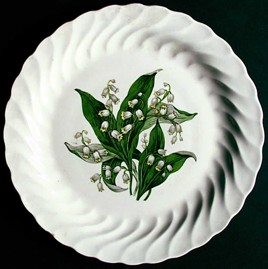 Lily of The Valley (No Green Border) Dinner Plate by Royal (USA)-1