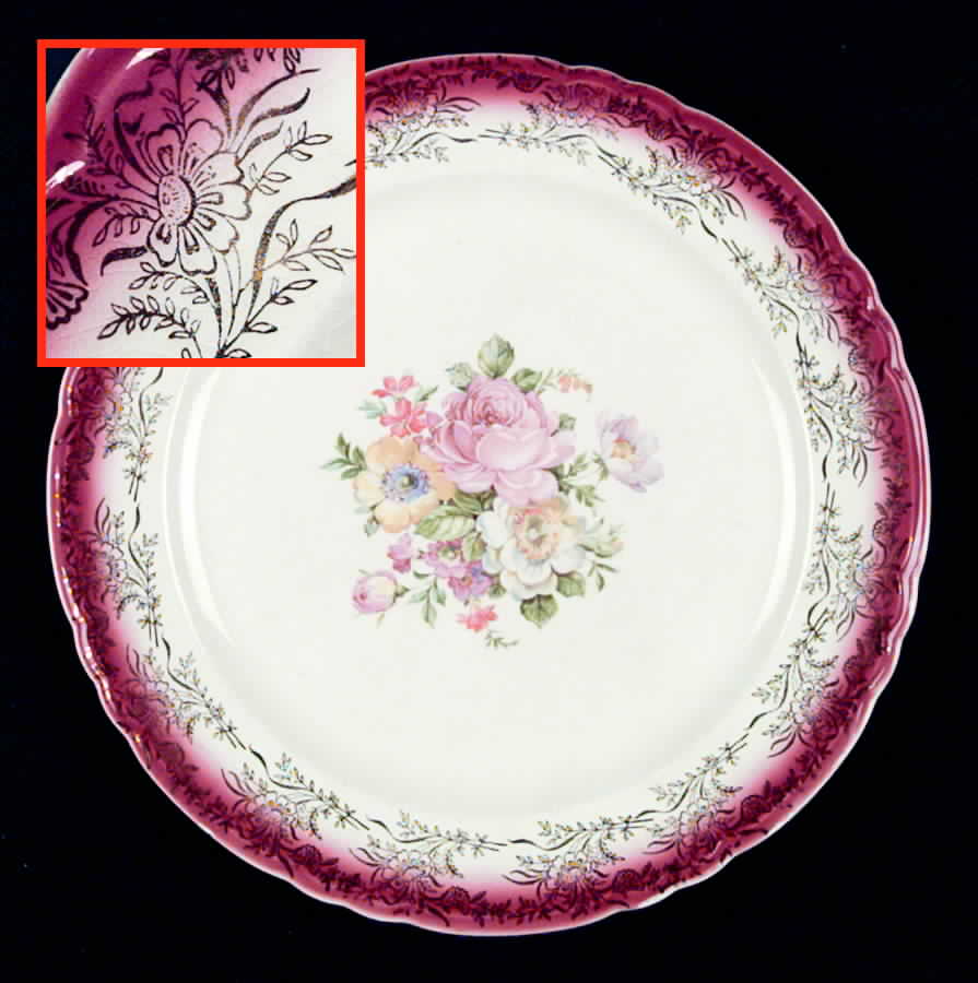 Madeira Dinner Plate by Royal (USA)-1