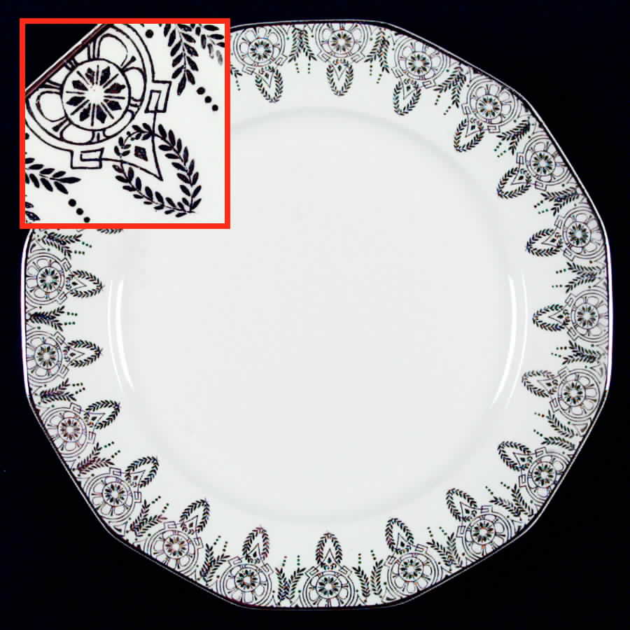 Manhattan Luncheon Plate by Royal (USA)-1