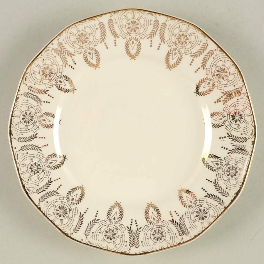 Manhattan Bread & Butter Plate by Royal (USA)-1